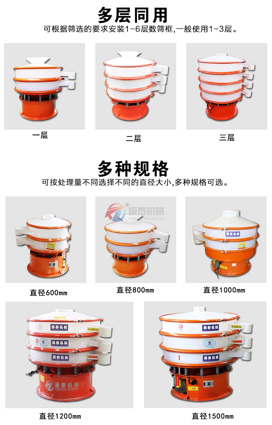 塑料振動(dòng)篩型號(hào)